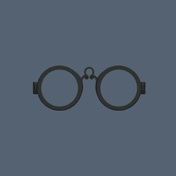 Glasses Blue Eye Samurai 3d model