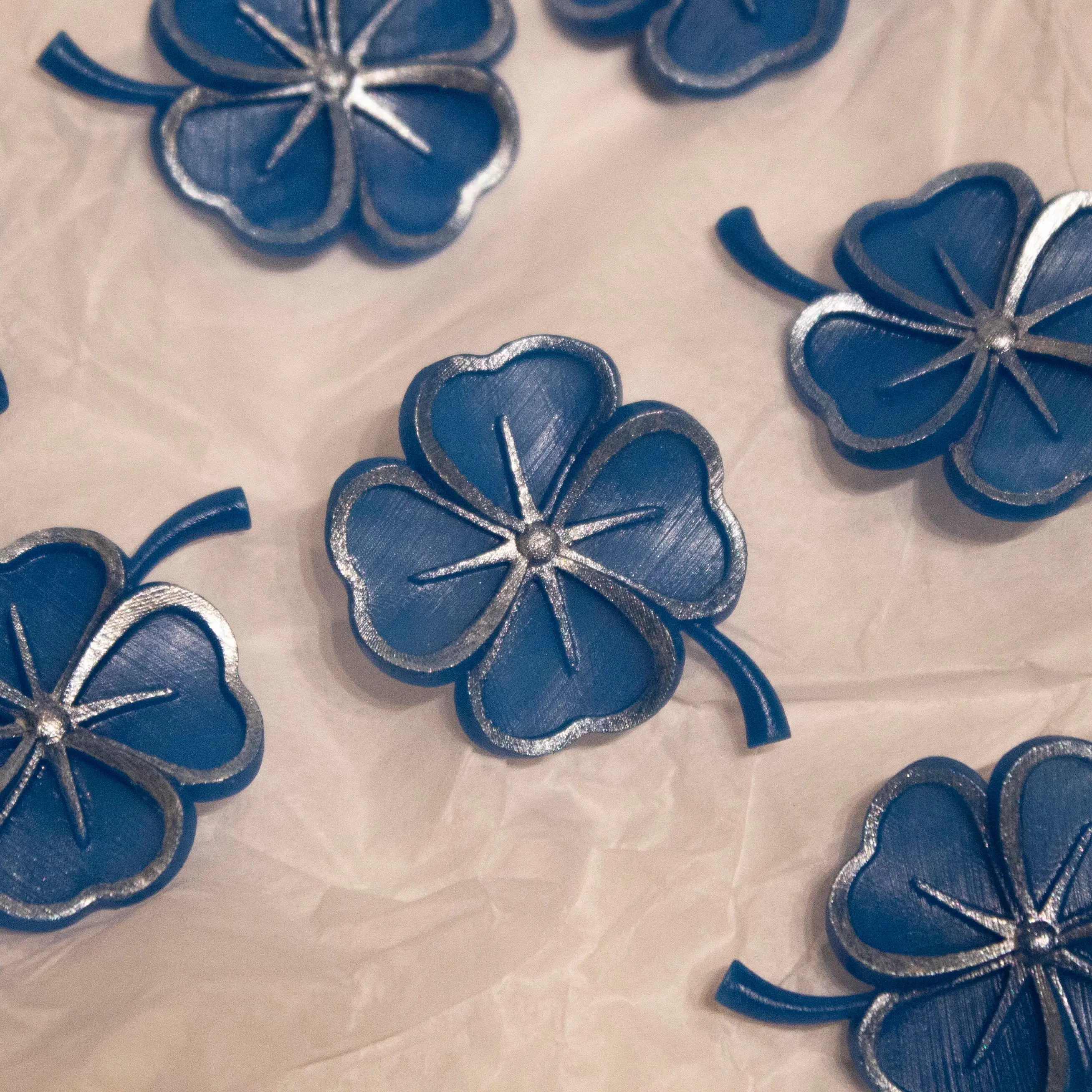 Four-leaf clover 3d model
