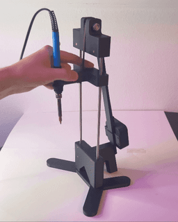 Heated Insert Press (Detachable Soldering Iron) 3d model