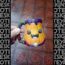 Pumpkin Vampire Soda Can (remix of the Blank Can Cup RETURNS! made by MandicReally) 3d model