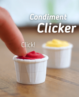 Condiment Clicker - Ludo Toy - Ketchup Fidget 3d model