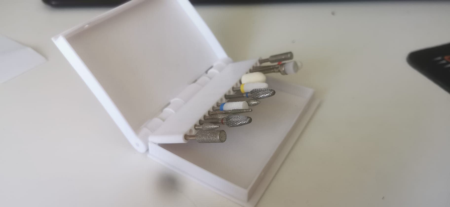 Nail bit box 3d model