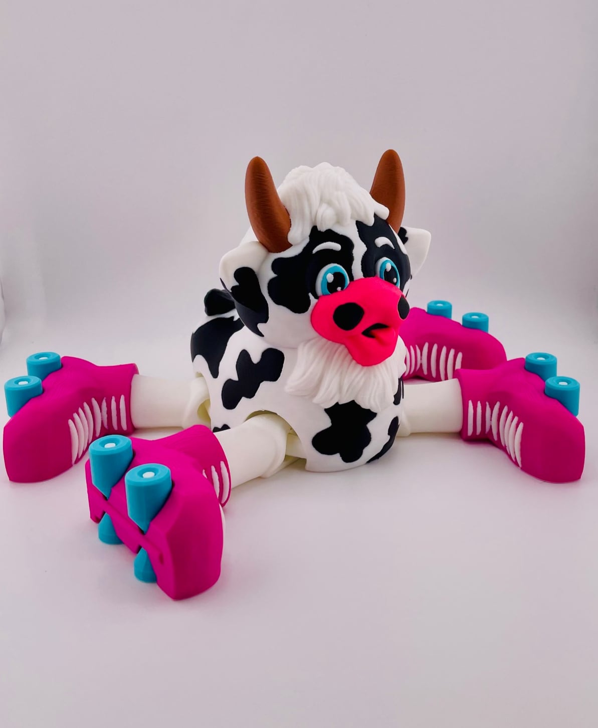 Cow Roller Skate Flexi 3d model
