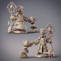 Duck Magus - Bright Expanse, YuanYang Mage (Pre-supported) 3d model