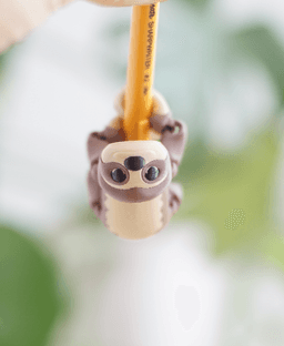 Slinky Sloth - Articulated Fidget Sloth - Ludo 3D Printed Flexy Fidget Toy 3d model
