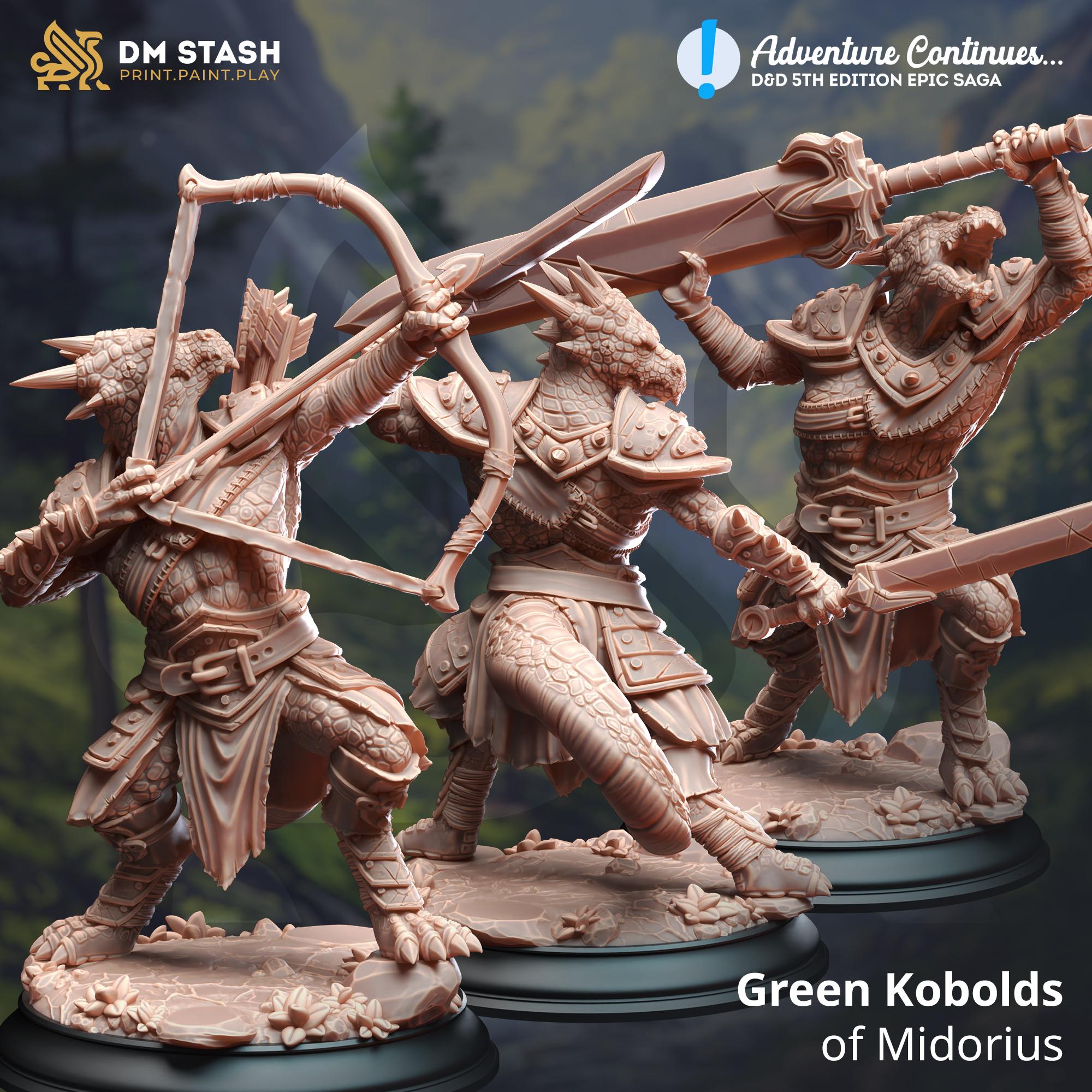 Green Kobolds of Midorius 3d model
