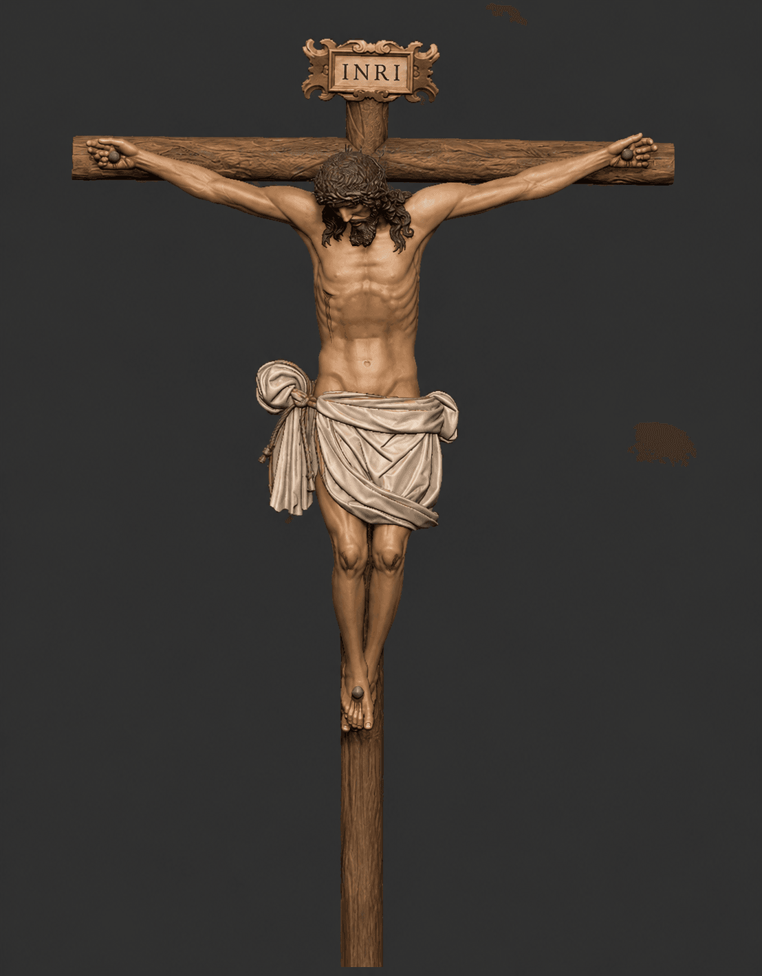 Jesus 3D Scanning STL Printable 3d model