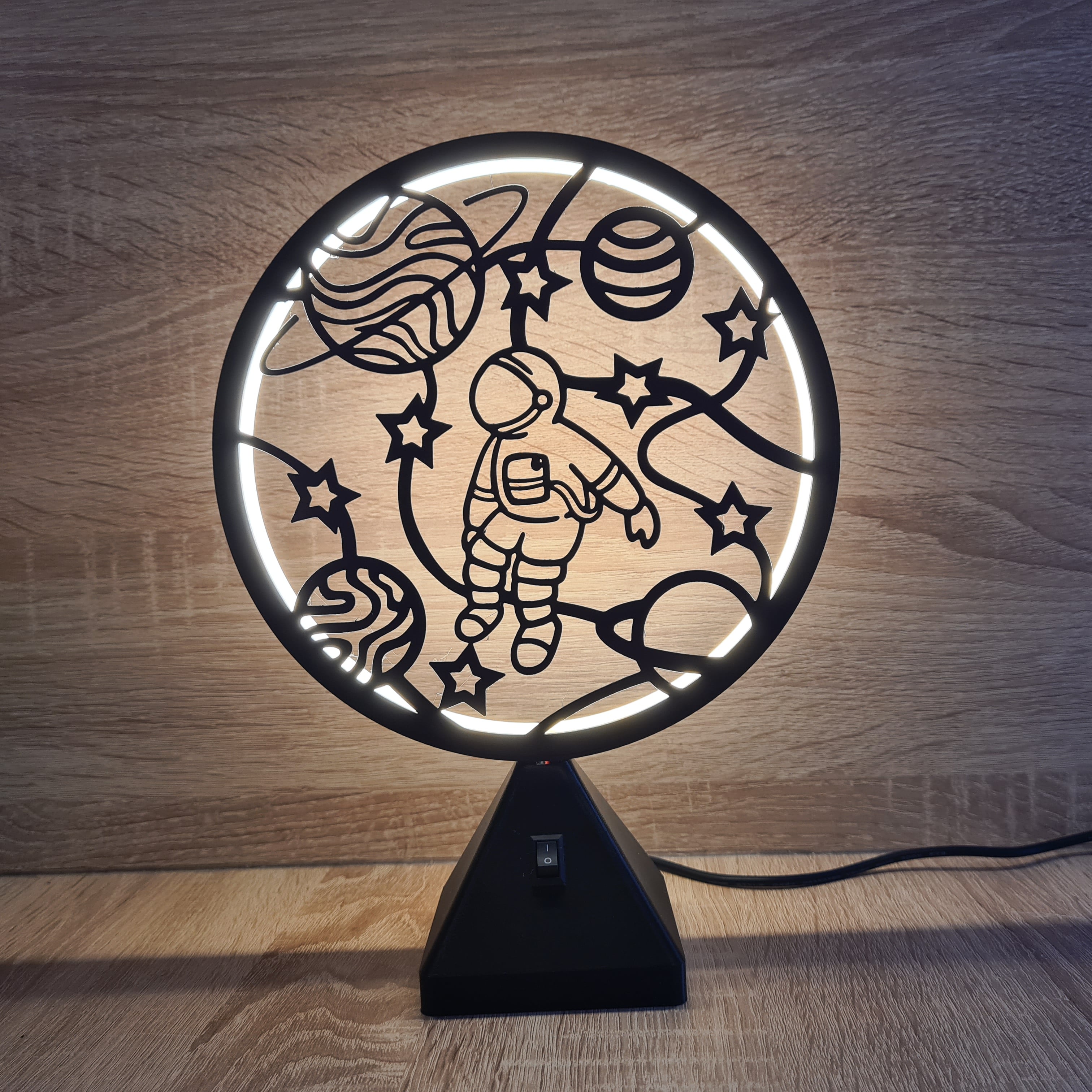 LED Ring Lamp 3d model