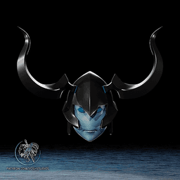 Iron Shadow Helmet 3D Printer File STL 3d model