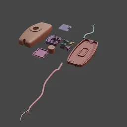 MAGICAL CLICKER ALAN WAKE 2 3d model