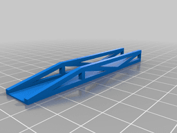 Warren With Verticals Bridge 3d model