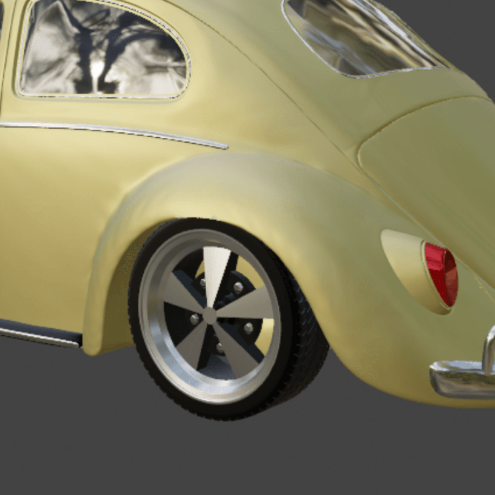 Raw Escra wheel 1/64 3d model