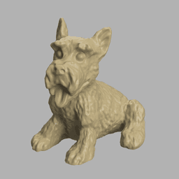 Schnauzer dog 3d model