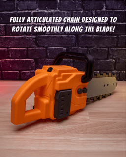 Chunky Chainsaw - Cosplay Prop Kit | No Supports, No AMS, No Glue 3d model