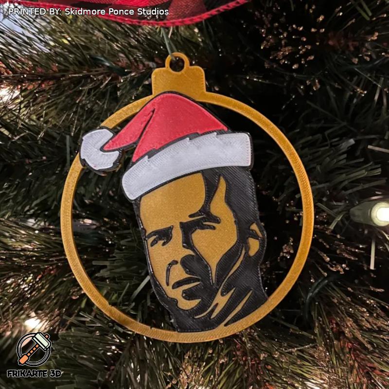 John McClane Christmas Tree Decoration 3d model