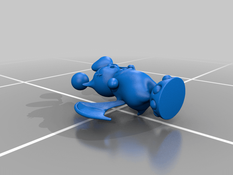 Final fantasy - Moogle Model 3d model