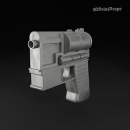 Mara Jade blaster pistol 3d model