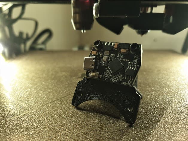 Kusba X Mount for Satsana Dual 5015 fan duct 3d model