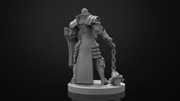Johanna - Diablo (Pre-Supported) 3d model