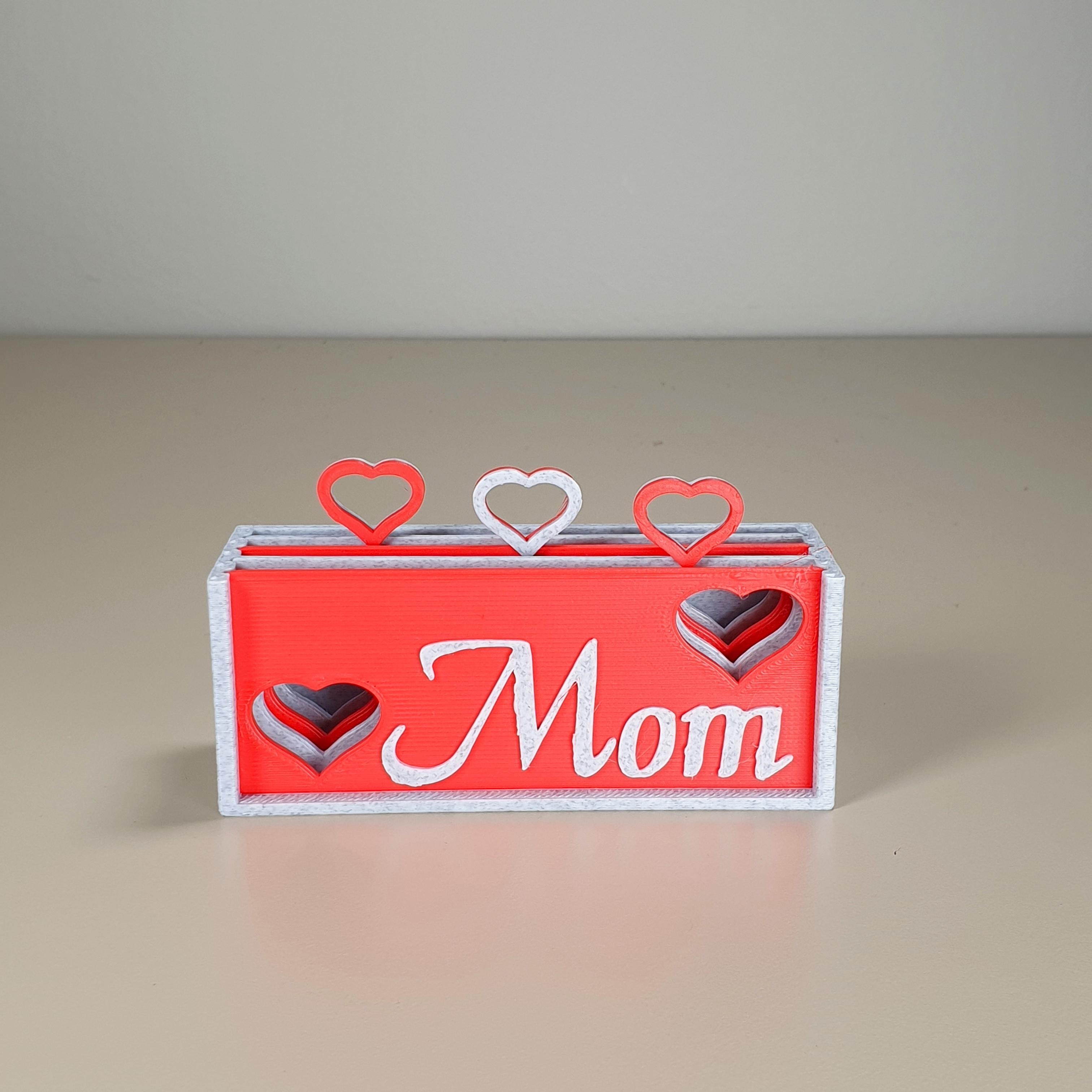 Mother's Day Token Box 3d model