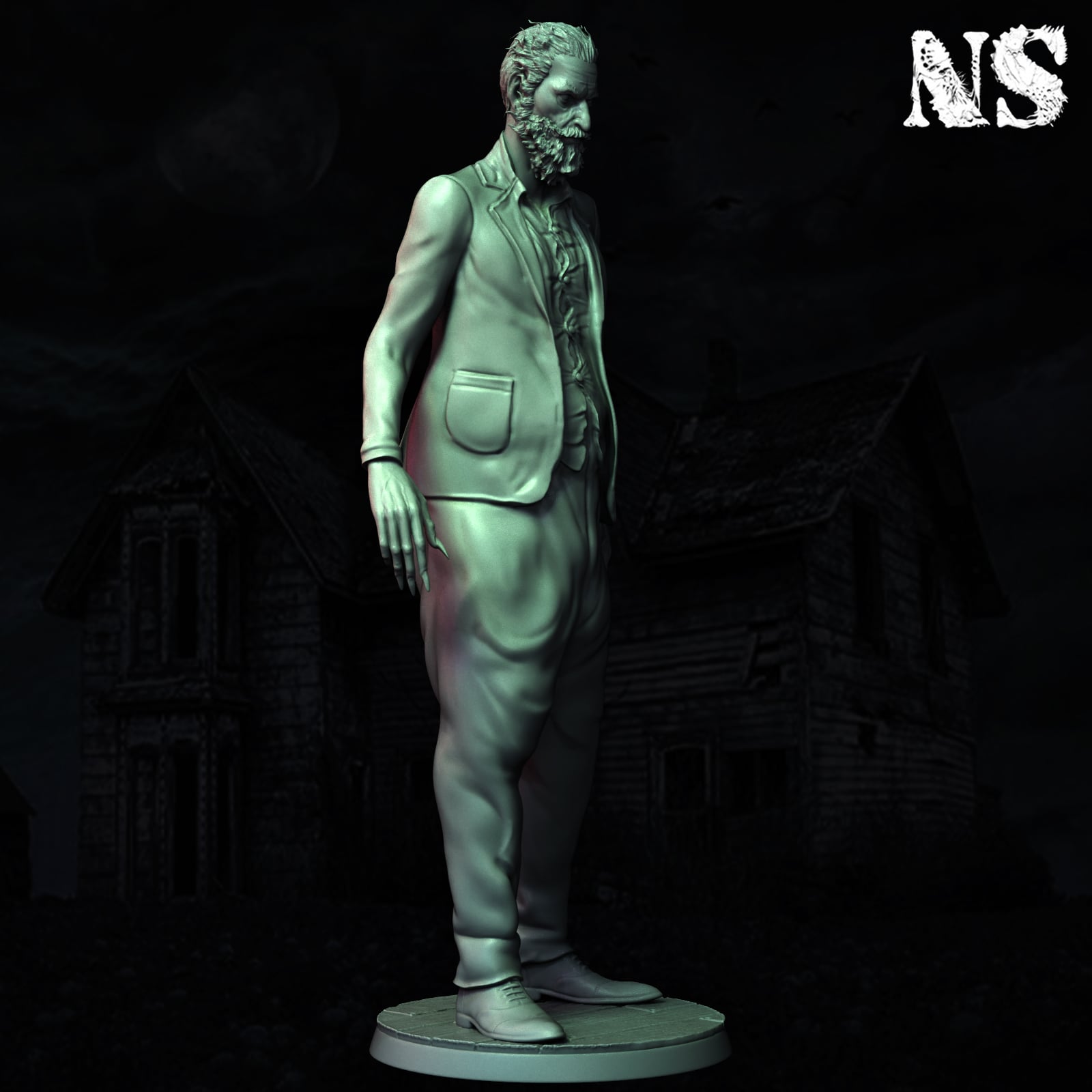 Wilbur Whateley x3 Variants 3d model