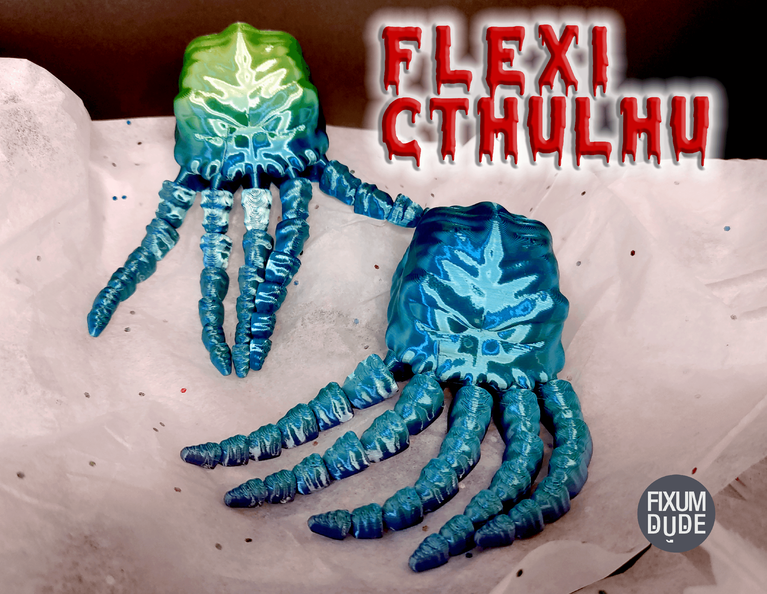 Flexi Cthulhu 3d model