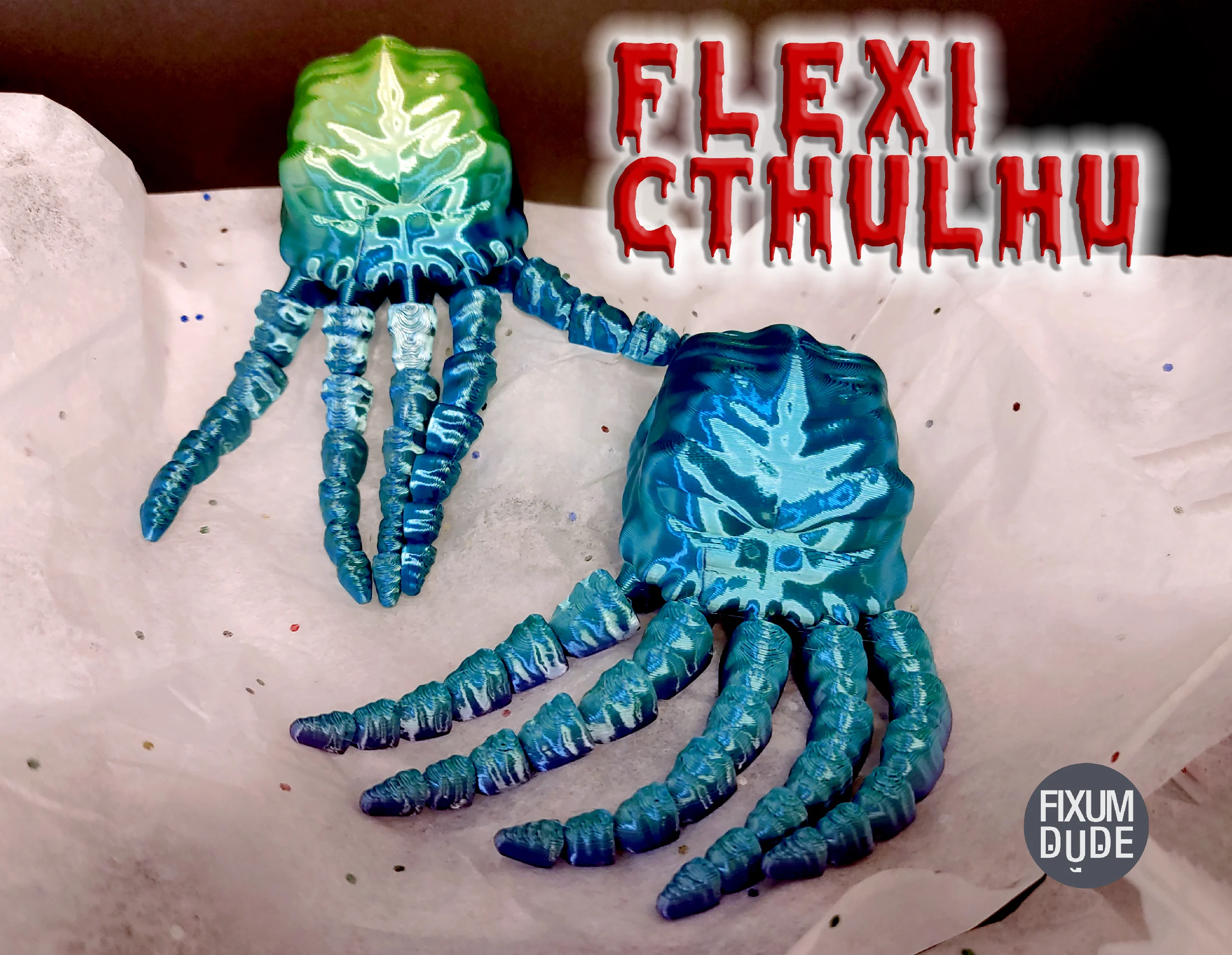 Flexi Cthulhu 3d model