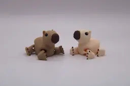 Capybara, more like Happybara!!! 3d model