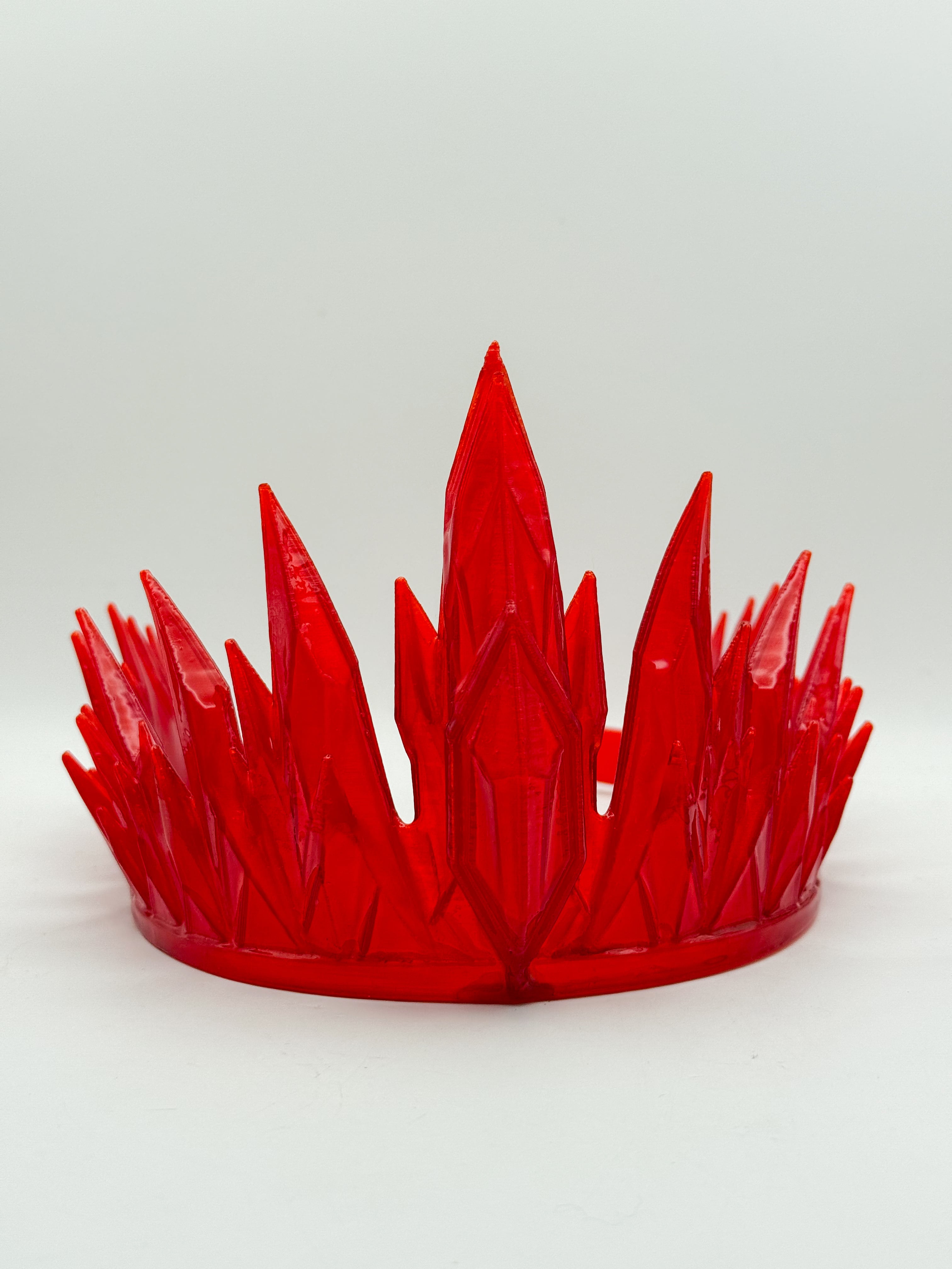 Crimson Bloodstone Tiara 3d model