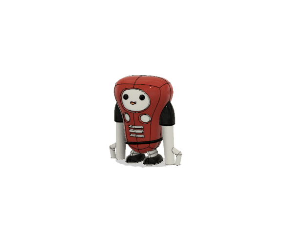 Candy Robo 2 3d model