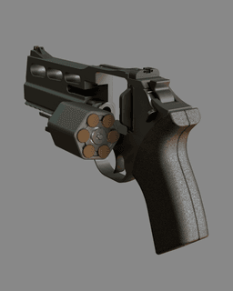 Chiappa Rhino 50DS - High-Detail 3D Printable Replica 3d model
