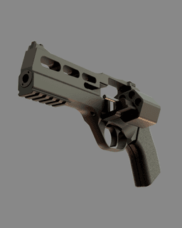 Chiappa Rhino 50DS - High-Detail 3D Printable Replica 3d model