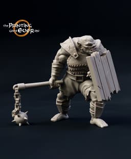 Assault Orc Fighter - A 3d model