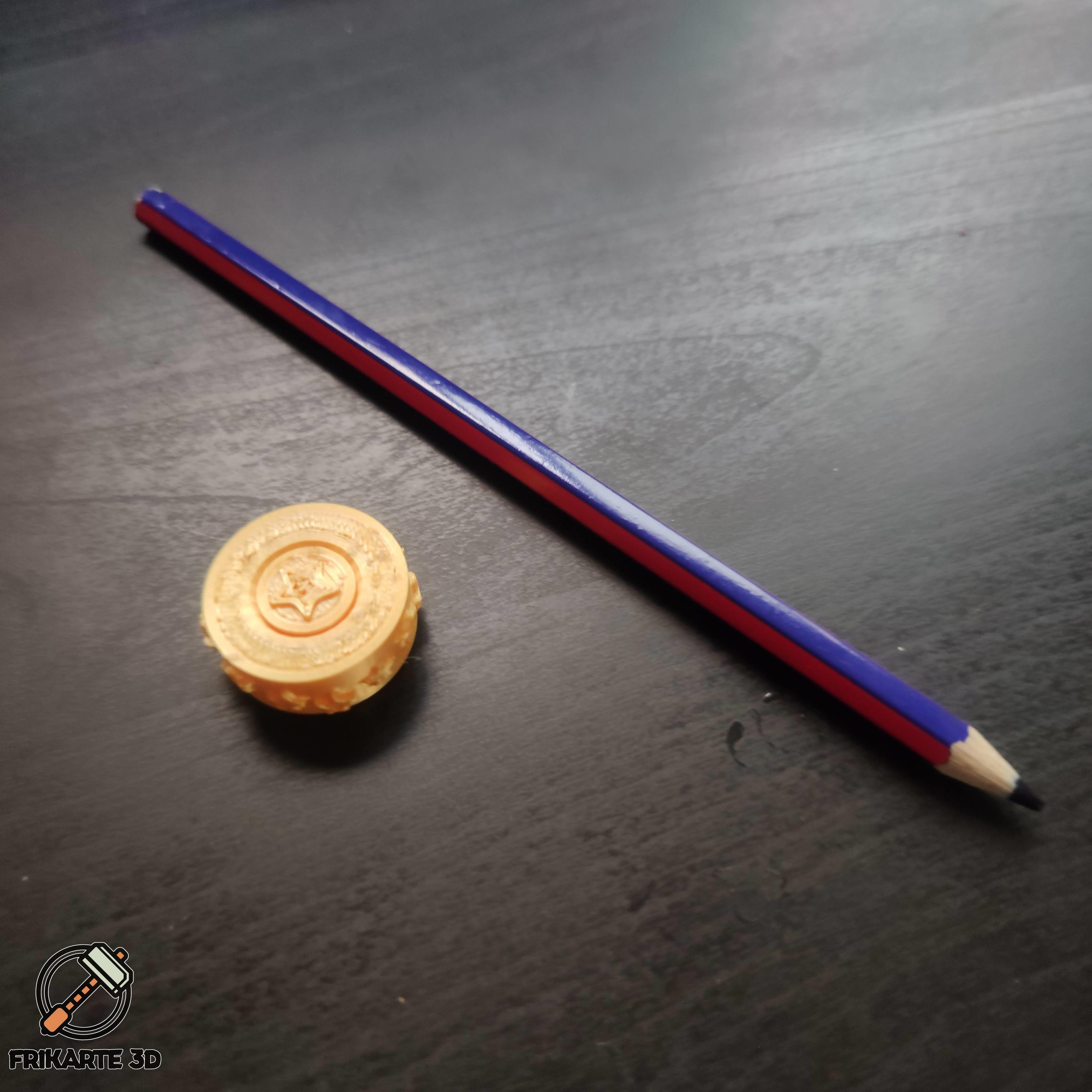 Stars Wheel Pencil Spinner - BackToSchool 3d model