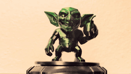 Low Poly Goblin Tabletop Miniature 3d model