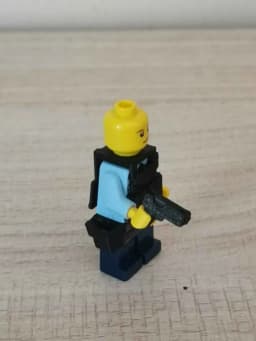 Minifigure size cop loadout 3d model