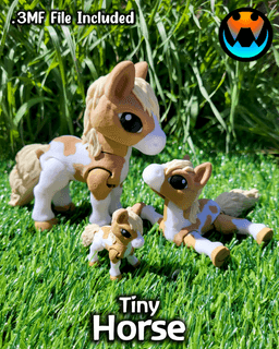 Tiny Horse 3d model