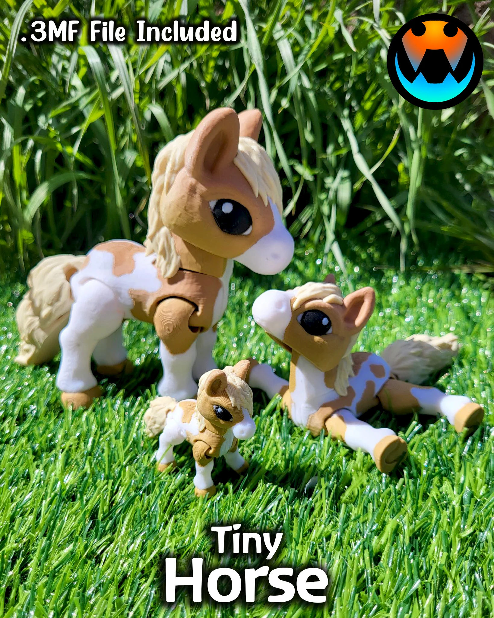 Tiny Horse 3d model