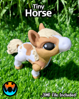 Tiny Horse 3d model