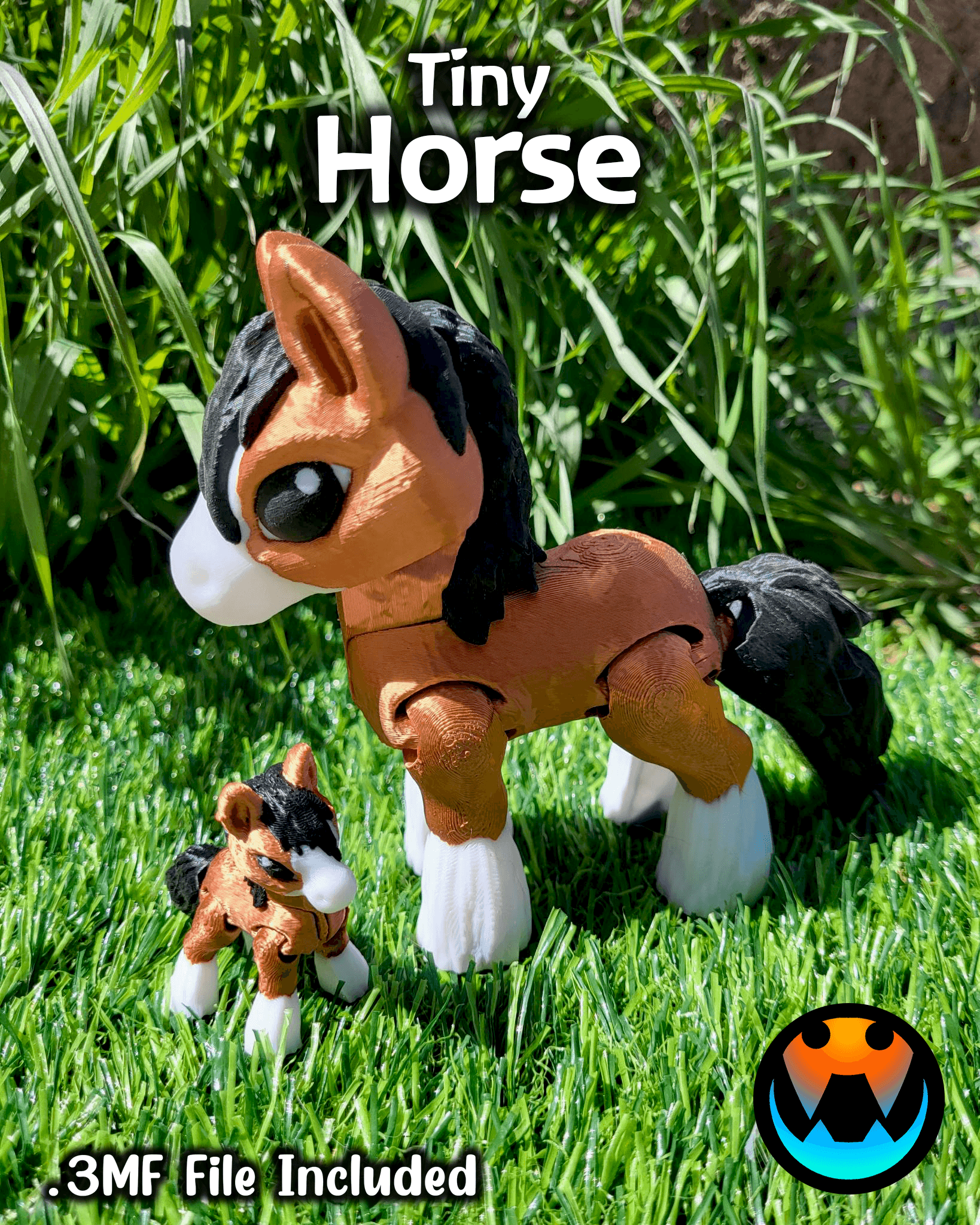 Tiny Horse 3d model