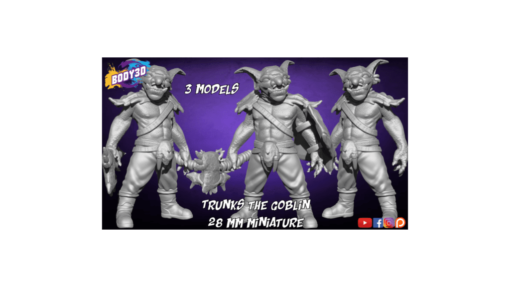 3 Goblins 3d model