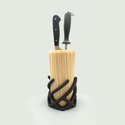 Knife block 3d model