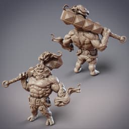 Yeti Bruiser - Chongyang, Xueren Adept (Pre-supported) 3d model