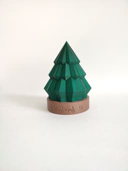 Christmas tree lamp 3d model