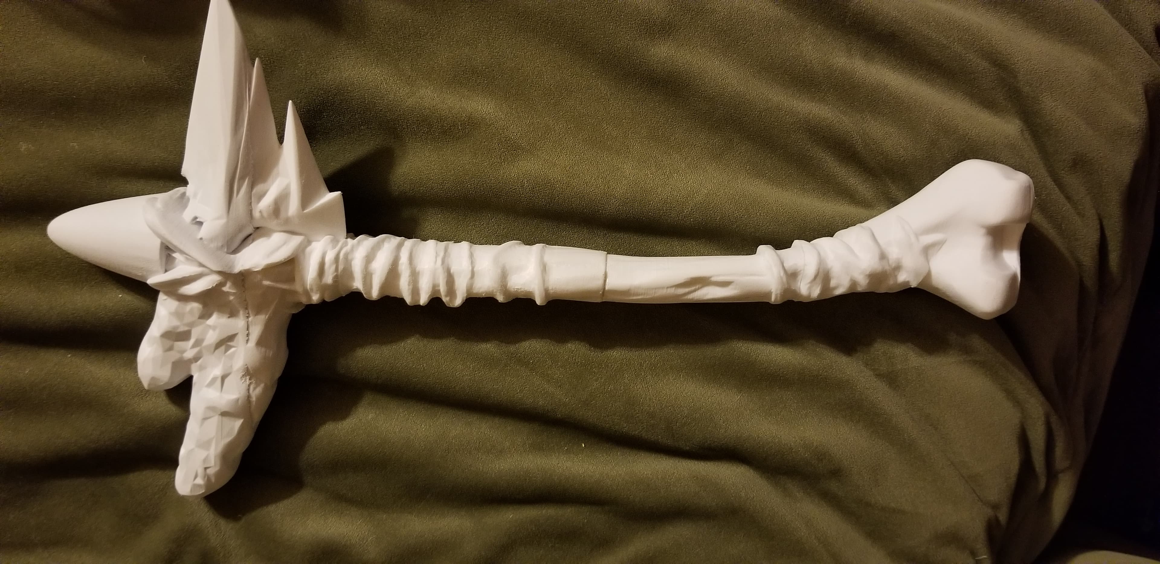 Printed in 3 parts and glued together.