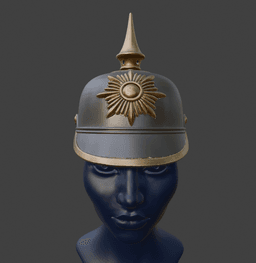 Prussian Pickelhaube Helmet 3d model