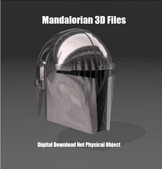 Mandalorian Helmet 3d model