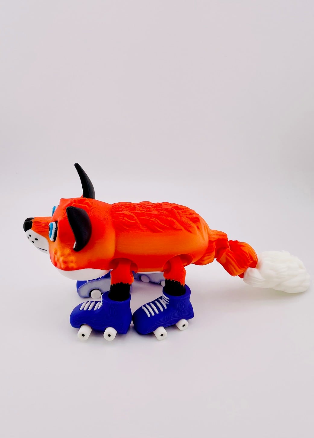 Fox Roller Skate Flexi 3d model