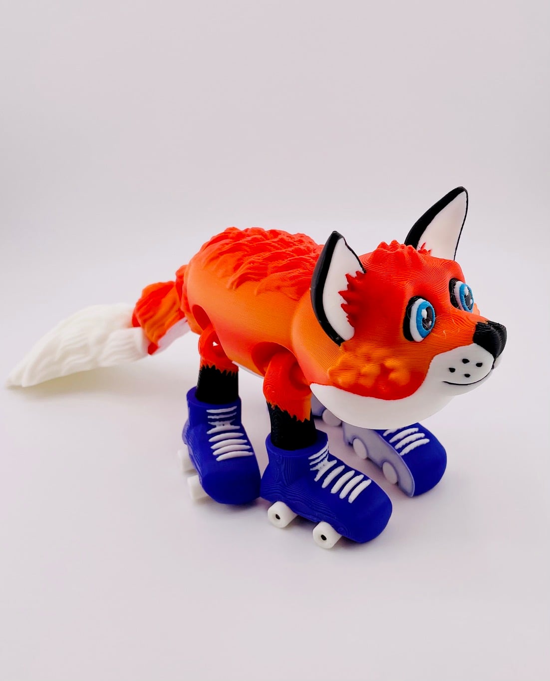 Fox Roller Skate Flexi 3d model
