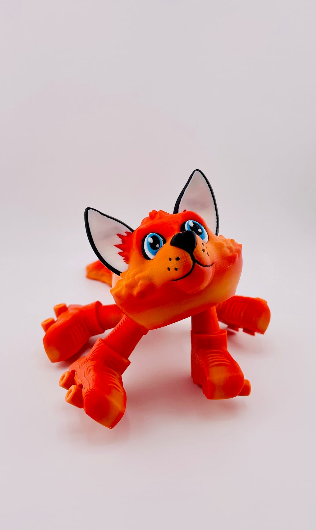 Fox Roller Skate Flexi 3d model